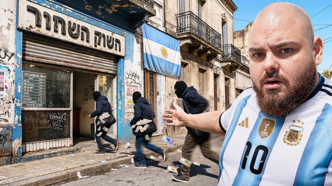 לבד בתוך השוק השחור של ארגנטינה! (עברתי סקאם)