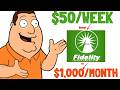 Retirement Investing - How I Built $1,000/Month Using Fidelity Dividend ETFs (Anyone Can Do This)
