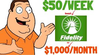 Retirement Investing - How I Built $1,000/Month Using Fidelity Dividend ETFs (Anyone Can Do This)