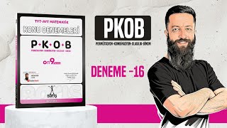 Barış PKOB Konu Denemeleri 16. Deneme Çözümü