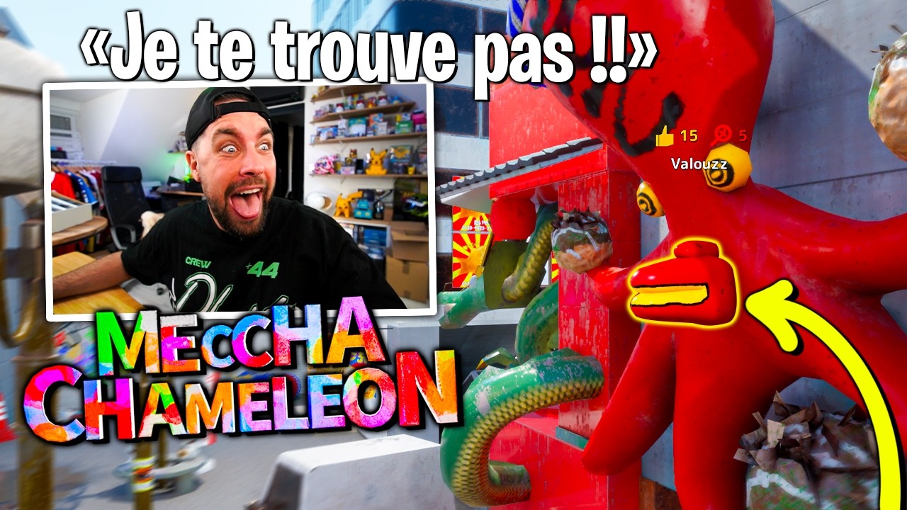 Ma cachette est hilarante sur Meccha Chameleon ! (je suis un génie)