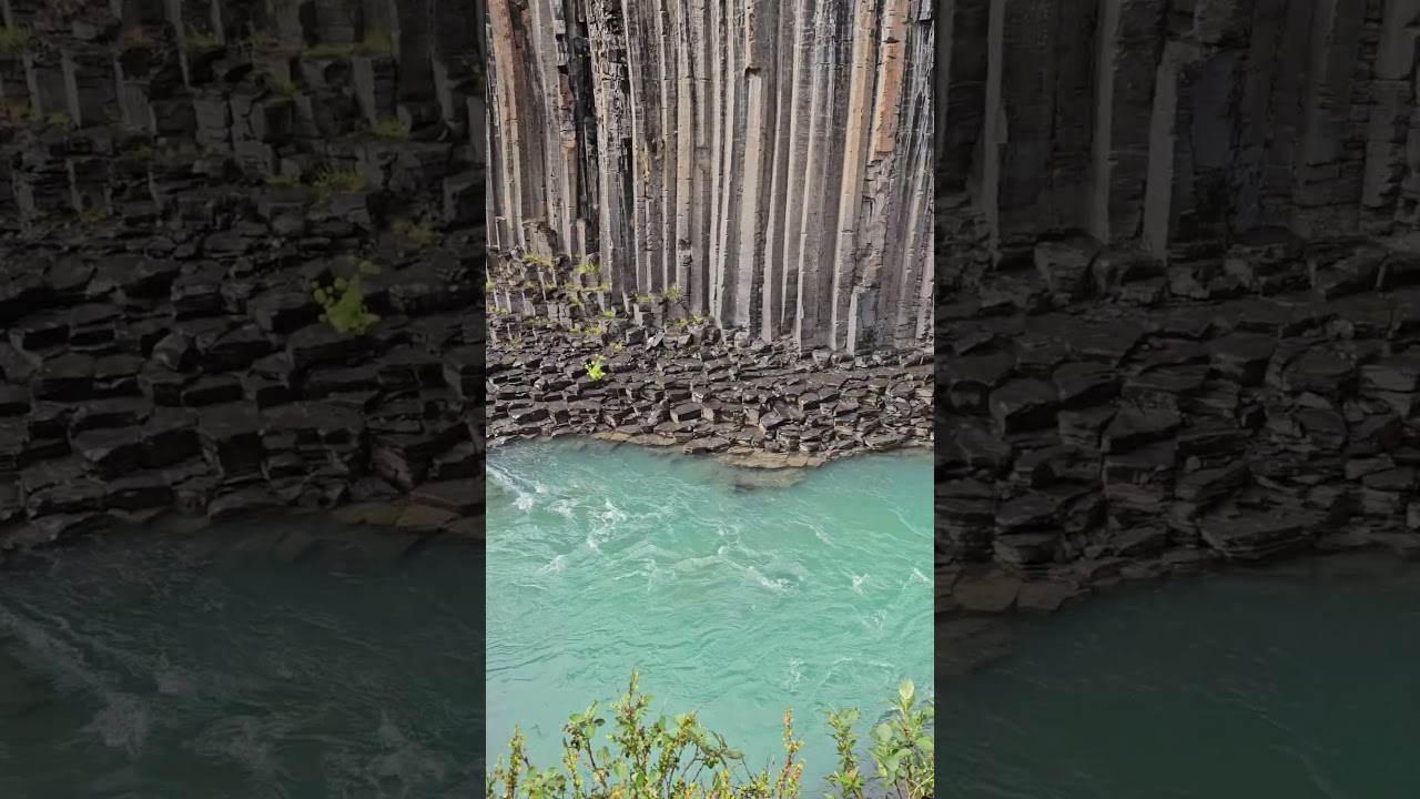 Spectacular Studlagil Canyon, One of Iceland's Wonders!