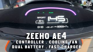 Zeeho AE4 Upgrades! Controller + Cooling Fan + Dual battery + Fast charger