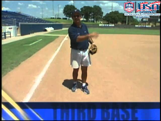 USA SOFTBALL Infield Position Play - Middle Infield Play - Part 5 of 6