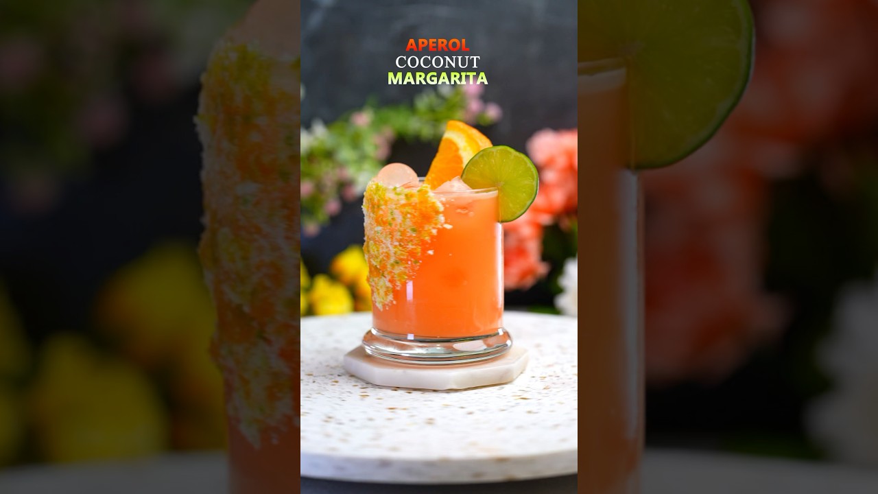 Aperol Coconut Margarita 🥰❤️ 