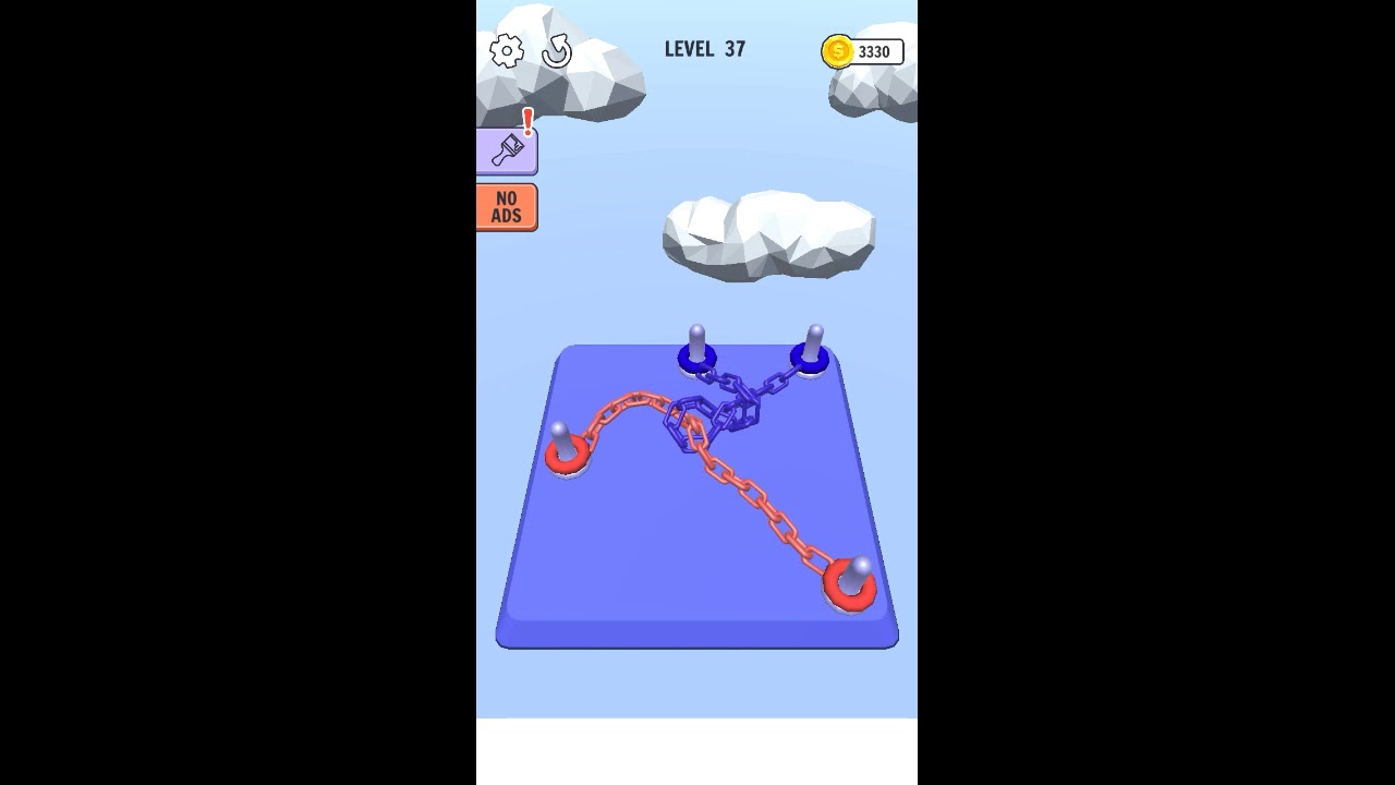 Go Knots 3D! Gameplay 1 - 50 lvl!!!