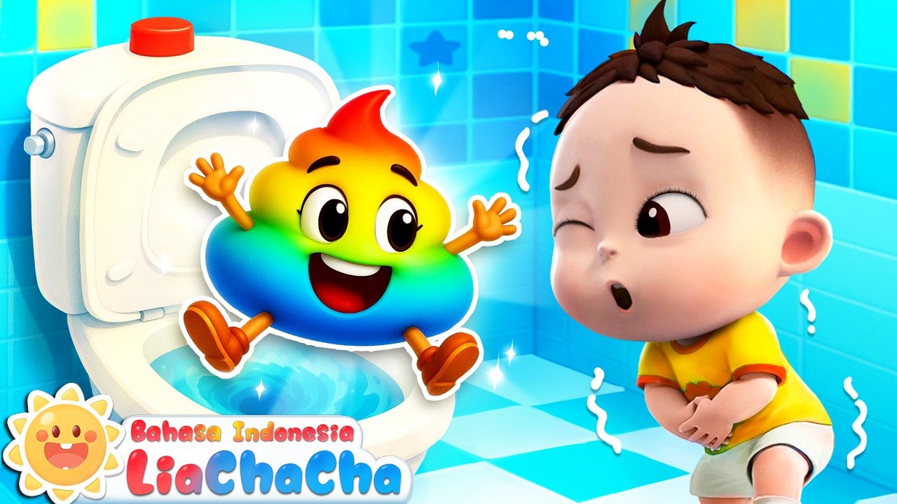 Pup Warna-Warni🌈💩| Lagu Anak Kebiasaan Baik | Lagu Anak-anak Seru |  LiaChaCha Bahasa Indonesia
