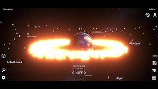 How to make earth a ring in solar system sim!