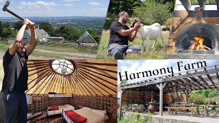 Create memories camping & eating at Harmony Farm in Wales