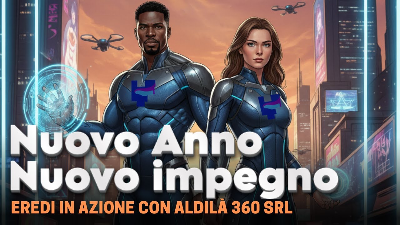Nuovo Anno, Nuovo Impegno! Eredi in Azione con Aldilà 360, per informarti anche nel 2026