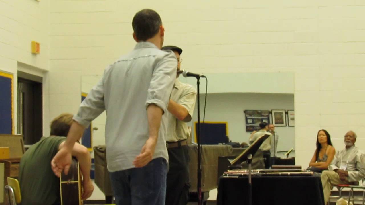 VIDEO 3610 Patrick Olwell Irish flute and son Matthew Olwell Irish dance give presentation at WFS Co