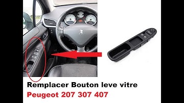 VERVANG VENSTER REGULATOR KNOP PEUGEOT 207 307 2 ELEKTRISCHE VENSTERS