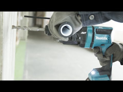Makita Κρουστικό Σκαπτικό Πιστολέτο Μπαταρίας Brushless 18V Solo με Υποδοχή SDS Plus