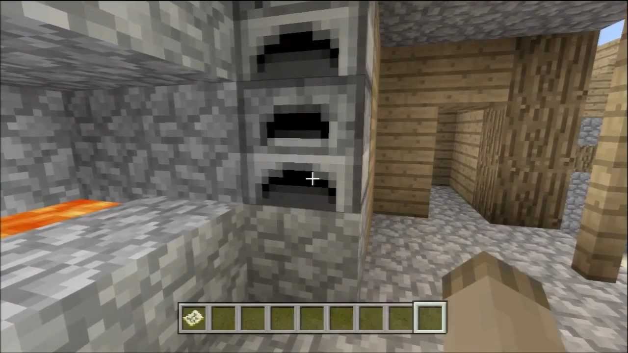 Minecraft Xbox 360 Seeds 3 Black Smith Chests, Mineshaft IN Ravine IN