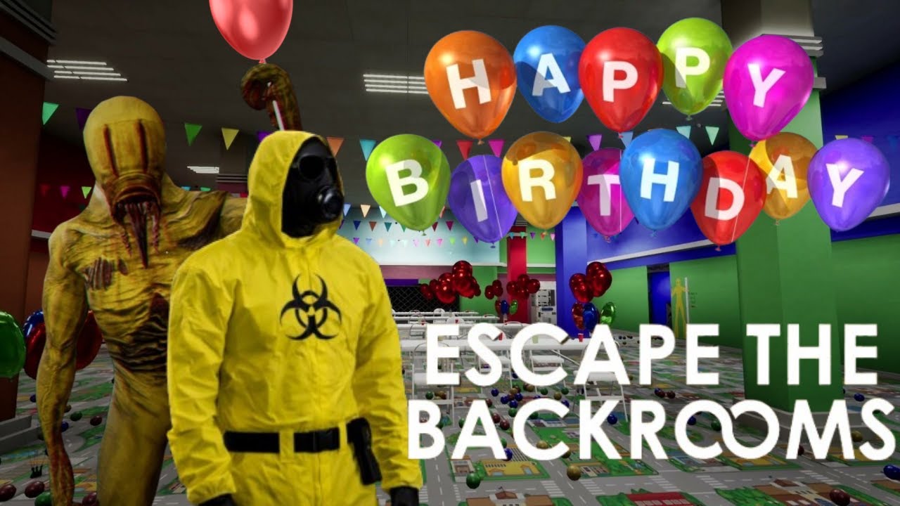 URODZINY W THE BACKROOMS TO NIE BYŁ DOBRY POMYSŁ!!(Zepsuli nam imprezę)