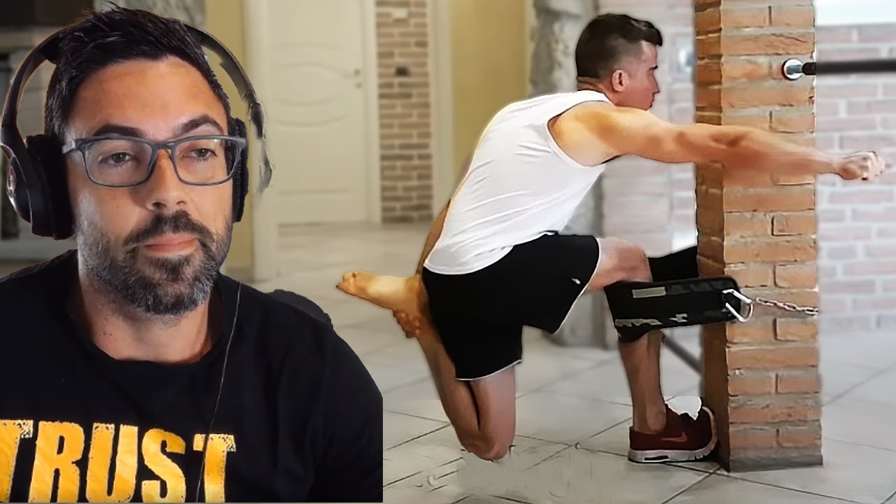 REACCIONANDO A EJERCICIOS DE PIERNA LEGENDARIOS