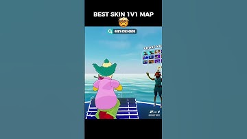 THE BEST 1V1 WITH SIMPSON SKINS #foryou #fortnite #1v1