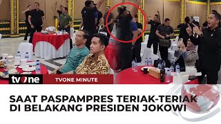 VIRAL! Paspampres Presiden Jokowi Teriak-Teriak saat Timnas Indonesia Menang tvOne Minute