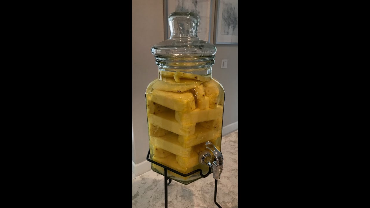 Pineapple Infused Vodka Martini (aka Stoli Doli) YouTube