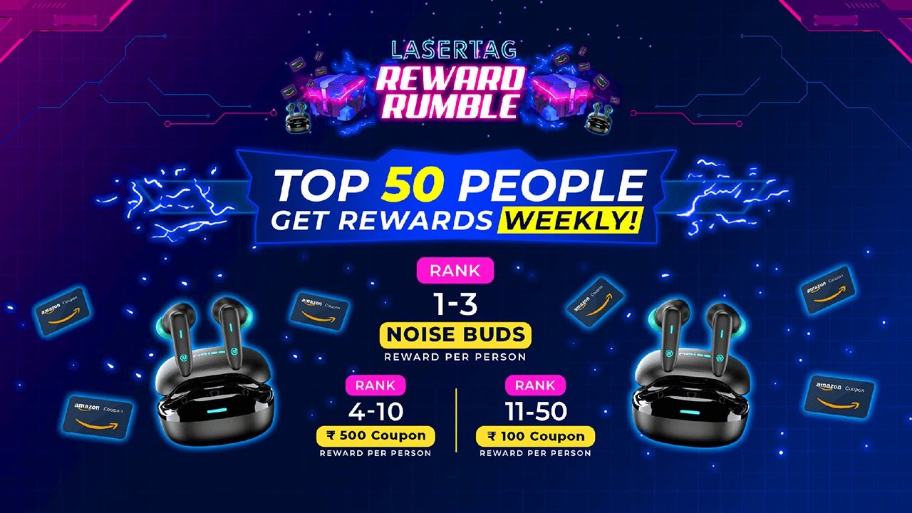 LASERTAG REWARD RUMBLE | Download the Game & Win Exciting Prizes Daily | AltWorld Gameplay