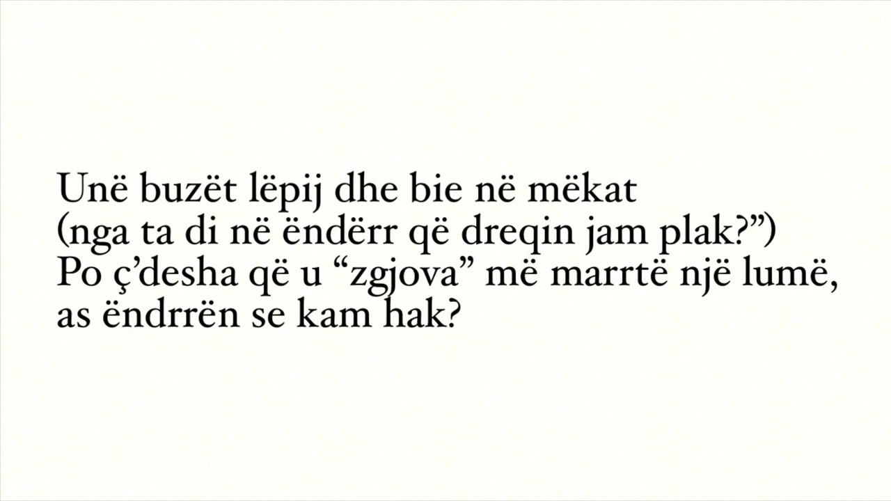 “Ëndërr me nuse” poezi nga Petrit Ruka, interpreton Gjergji Risilia