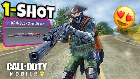THE 1- SHOT KRM - 262 GUNSMITH is INSANE!! | SOLO vs SQUAD | COD MOBILE