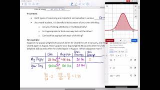Additive and Multiplicative Reasoning