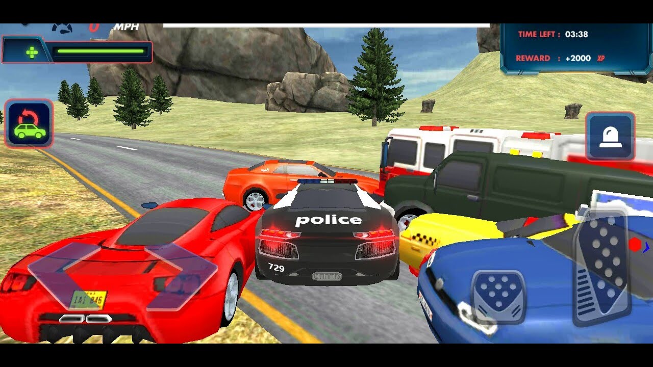 New police car chase:police games(Early Access) Android Gameplay