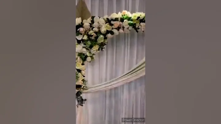 #wedding #decoration #backdrop #flowers #diy #shorts #trending #viral #youtubeshorts