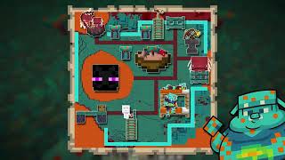 I build a warped peglin village in mincraft