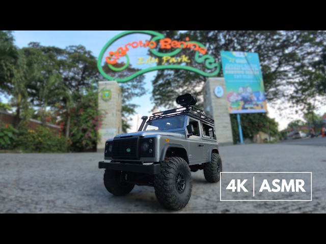 BANYAK POHON BESAR!! Explore Ngrowo Bening Edu Park Kota Madiun dengan Mobil Remot🚙