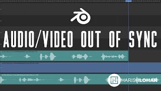 Blender Tutorial- Fix audio video out of sync issue in #av sync #out of sync #blender #tutorail