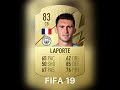 Aymeric laporte fifa evolution