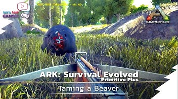 ARK Primitive Plus - 05 - Finding and Taming a Beaver