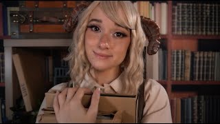 ASMR Friendly Tiefling Shows You Magical Spells (Soft Speaking and Crinkly Paper) screenshot 5