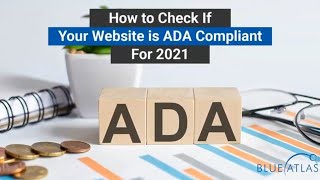 How to Check if Your Website is ADA Compliant
