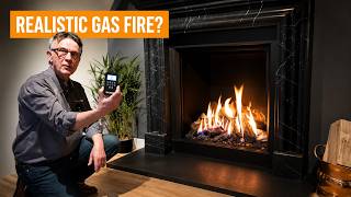 The Most Realistic Gas Fireplace? | Gazco Onyx Eclipse 60HL And Black Marble Fireplace