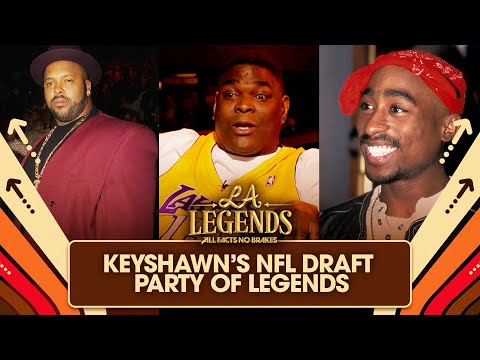 Tupac, Deion, Snoop & Suge Knight showed up for Keyshawn’s "Best NFL Draft Party Ever"