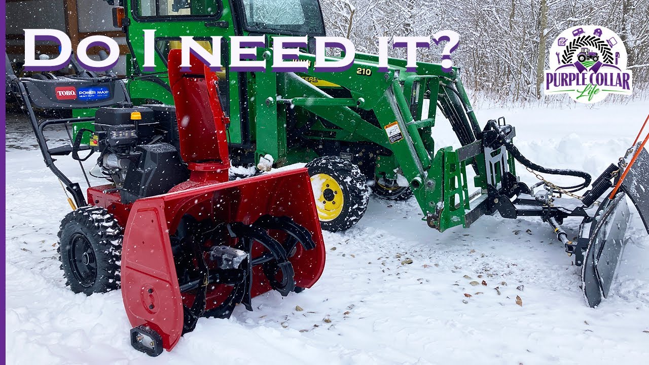 I don't need a snow blower - WRONG! - YouTube
