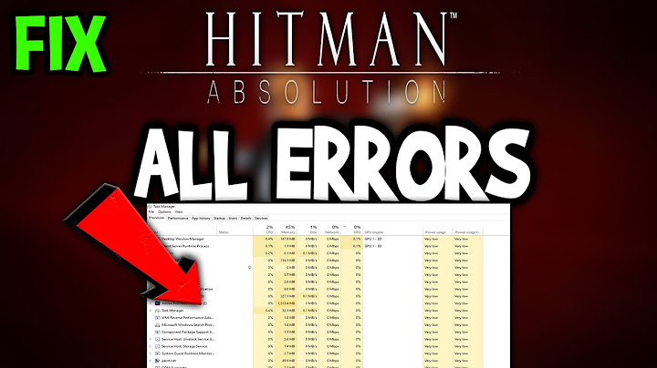 Cài đặt hitman báo lỗi an error occurred while năm 2024