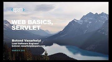 Servlet/JSP alapok (Részlet a Web alapok, Servletek c. tréningből)