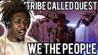 First Time Reaction to A Tribe Called Quest - We The People.... (Official Video)