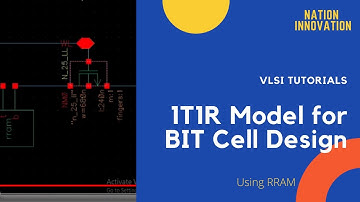 Tutorial-8: 1T1R (One transistor one resistance) model for Bit cell design using RRAM | TCAD | VLSI