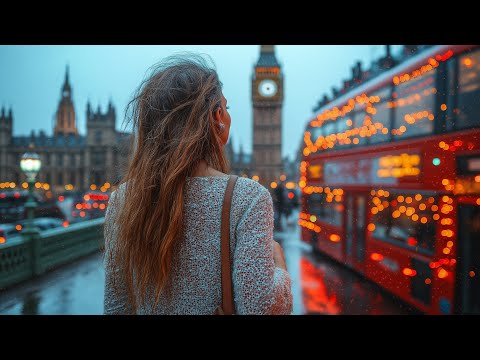 London, المملكة المتحدة | جولة مسائية في المدينة 4K | 17 يناير 2025