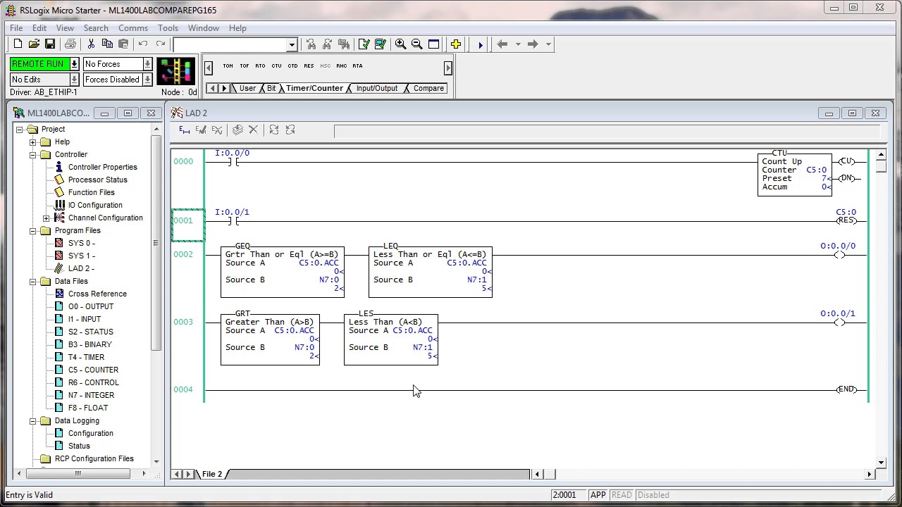 23 - ML14 Comparison Instructions P154
