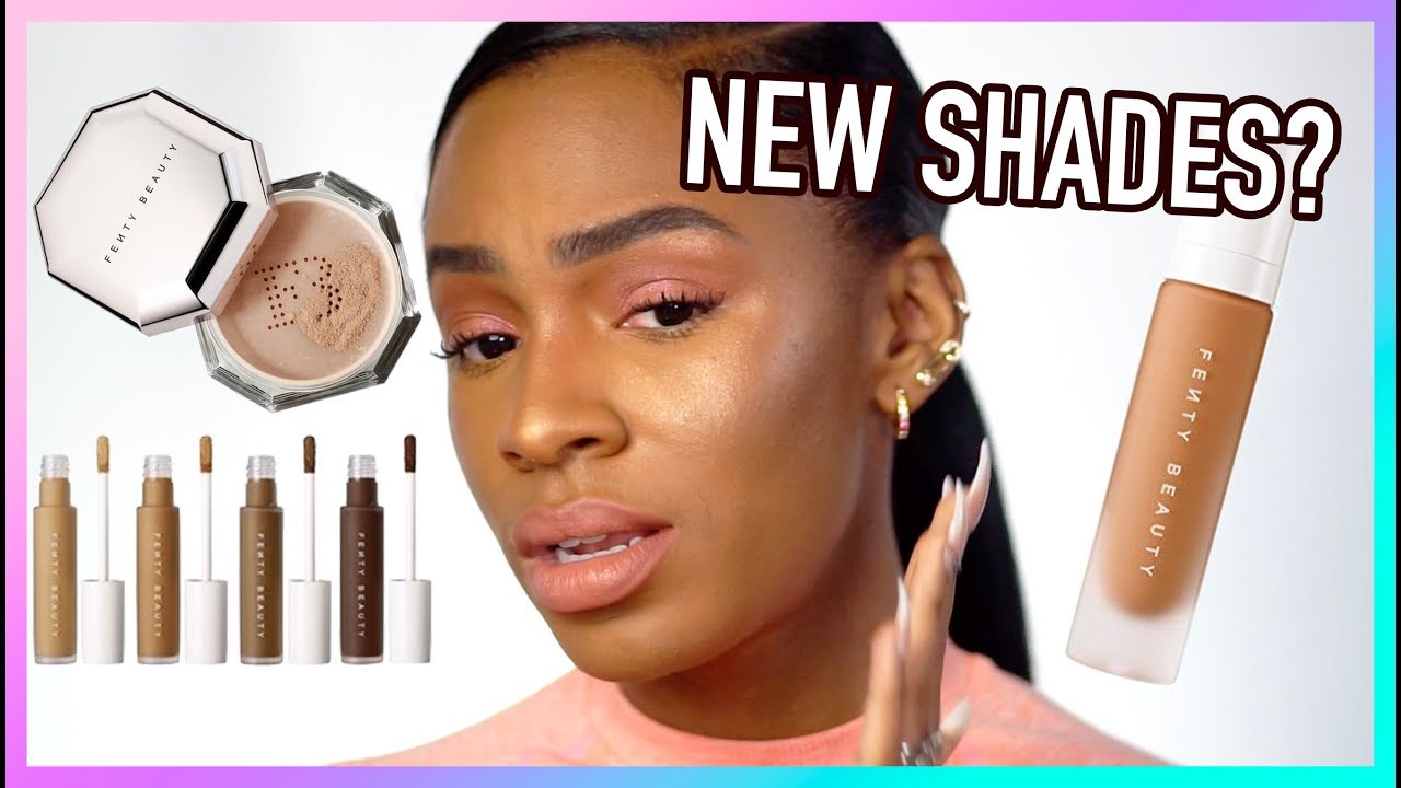Full Face Using Fenty Beauty 2.0! NEW Pro Filt'r Concealer, Setting Powder + Foundation Shades!
