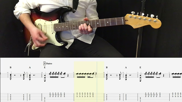 Black or White Guitar version - Guitar performance video thumbnail