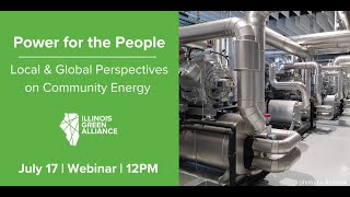 Power for the People: Local & Global Perspectives on Community Energy