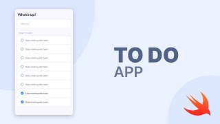 ASMR Coding - SwiftUI SwiftData MVVM | ToDo App