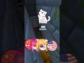 How Cats Meow in 4 Different Countries! #shorts #countryballs